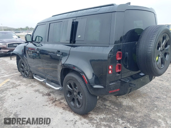 2023 Land Rover Defender X-Dynamic SE with VIN SALE27EU3P2185303, listed as a IAAI auction lot 41388274 with 18,803 mi miles and . Bid and sale history available at DreamBid. Image 3.
