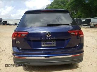 2023 Volkswagen Tiguan SE with VIN 3VV3B7AX9PM102224, listed as a Copart auction lot 57221585 with 21,202 mi miles and Salvage title. Bid and sale history available at DreamBid. Image 6.