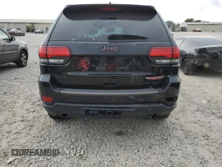 2020 Jeep Grand Cherokee Trailhawk with VIN 1C4RJFLT2LC296476, listed as a Copart auction lot 62125625 with 75,642 mi miles and Salvage title. Bid and sale history available at DreamBid. Image 6.
