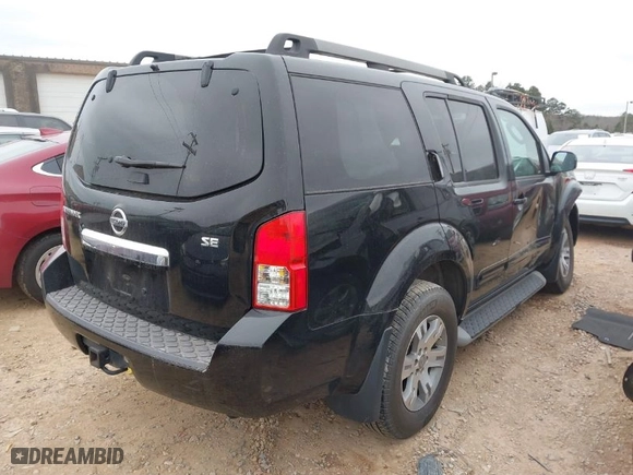 2010 Nissan Pathfinder SE with VIN 5N1AR1NB7AC622374, listed as a IAAI auction lot 41540737 with 1 mi miles. Bid and sale history available at carsss.com. Image 4.