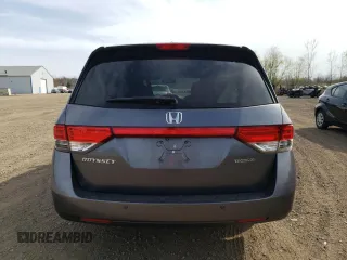 2014 Honda Odyssey Touring with VIN 5FNRL5H93EB118891, listed as a Copart auction lot 53172015 with 87,261 mi miles and Salvage Title. Bid and sale history available at carsss.com. Image 6.