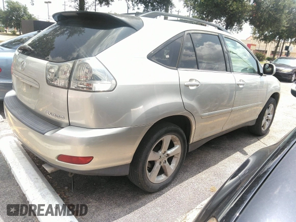 2005 Lexus RX 330 with VIN JTJGA31U350047803, listed as a IAAI auction lot 42756123 with 191,751 mi miles and . Bid and sale history available at DreamBid. Image 4.