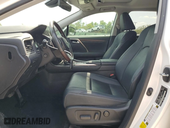 2020 Lexus RX 350 with VIN 2T2HZMAA2LC166971, listed as a Copart auction lot 53837805 with 49,150 mi miles and Non repairable. Bid and sale history available at DreamBid. Image 7.