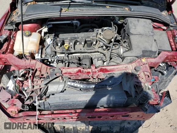 2016 Ford Focus SE with VIN 1FADP3F28GL221688, listed as a Copart auction lot 61846645 with 82,934 mi miles and Salvage title. Bid and sale history available at DreamBid. Image 11.