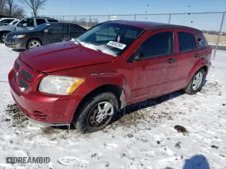 2008 Dodge Caliber SE with VIN 1B3HB28B88D502856, listed as a Copart auction lot 45853265 with 252,530 mi miles and Salvage Title. Bid and sale history available at carsss.com. Image 1.