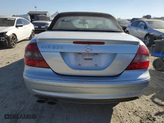 2006 Mercedes-Benz CLK-Class 5.0L with VIN WDBTK75G96T063626, listed as a Copart auction lot 73491074 with 129,085 mi miles and Clean Title. Bid and sale history available at carsss.com. Image 6.