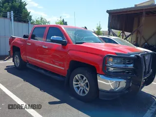 2018 Chevrolet Silverado 1500 LTZ with VIN 3GCUKSEC2JG244773, listed as a IAAI auction lot 39873361 with 126,296 mi miles. Bid and sale history available at carsss.com. Image 1.