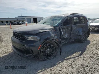 2021 Dodge Durango GT with VIN 1C4RDHDG6MC825093, listed as a Copart auction lot 56124395 with 59,712 mi miles and Salvage title. Bid and sale history available at DreamBid. Image 1.
