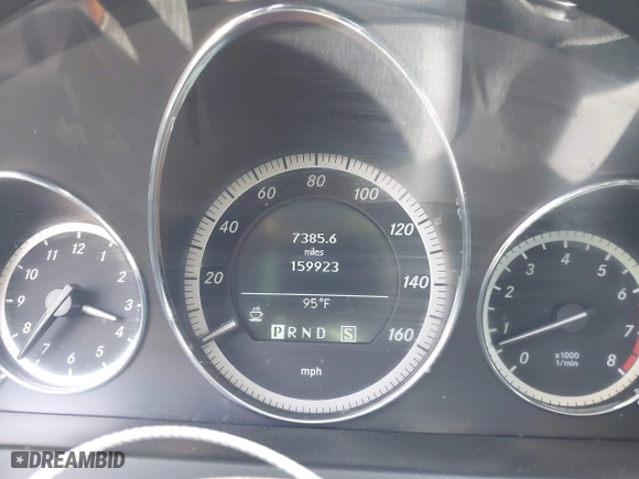 2011 Mercedes-Benz E-Class E 550 with VIN WDDKJ7CB8BF078706, listed as a IAAI auction lot 41892595 with 159,923 mi miles. Bid and sale history available at carsss.com. Image 7.