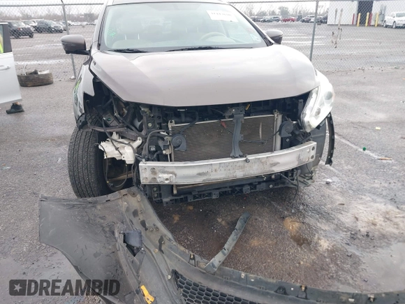 2016 Nissan Murano Platinum with VIN 5N1AZ2MG6GN106877, listed as a IAAI auction lot 41447698 with 124,451 mi miles and . Bid and sale history available at DreamBid. Image 6.