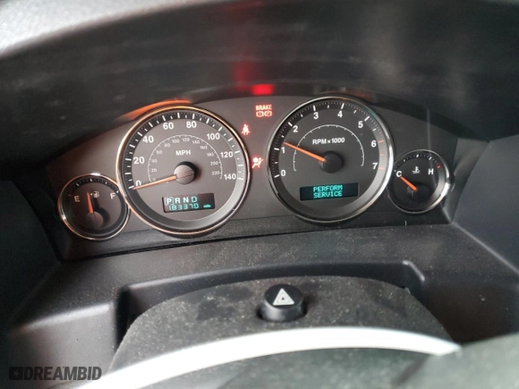 2006 Jeep Commander with VIN 1J8HG48K16C239049, listed as a Copart auction lot 46732315 with 183,370 mi miles and Salvage Title. Bid and sale history available at carsss.com. Image 9.