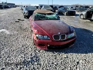 2001 BMW Z3 2.5i with VIN WBACN33401LK49779, listed as a Copart auction lot 84293094 with 0 mi miles and Salvage Title. Bid and sale history available at carsss.com. Image 11.