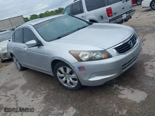 2009 Honda Accord Sdn EX-L with VIN 1HGCP26899A104089, listed as a IAAI auction lot 41897066 with 197,573 mi miles. Bid and sale history available at carsss.com. Image 1.