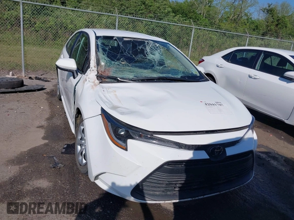 2023 Toyota Corolla LE with VIN 5YFB4MDE8PP069156, listed as a IAAI auction lot 42041707 with 49,568 mi miles and . Bid and sale history available at DreamBid. Image 12.