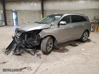 2017 Kia Sorento SX V6 with VIN 5XYPKDA59HG232192, listed as a Copart auction lot 42927095 with 110,966 mi miles and Salvage Title. Bid and sale history available at carsss.com. Image 1.