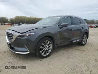 2018 Mazda CX-9 Signature with VIN JM3TCBEY4J0201455, listed as a Copart auction lot 50208955 with 102,860 mi miles and Salvage Title. Bid and sale history available at carsss.com. Image 1.