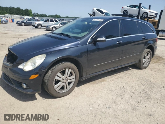 2008 Mercedes-Benz R 3.5L with VIN 4JGCB65E08A076771, listed as a Copart auction lot 57267195 with 201,118 mi miles and Salvage title. Bid and sale history available at DreamBid. Image 1.