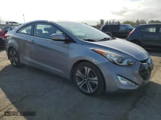 2013 Hyundai Elantra Coupe GS PZEV with VIN KMHDH6AE0DU011582, listed as a Copart auction lot 70135504 with 99,903 mi miles and Clean Title. Bid and sale history available at carsss.com. Image 4.