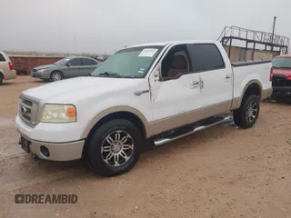 2007 Ford F-150 XLT with VIN 1FTPW14V57KC83518, listed as a IAAI auction lot 41962024 with 250,816 mi miles. Bid and sale history available at carsss.com. Image 2.