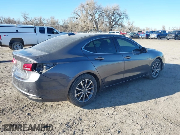 2020 Acura TLX with VIN 19UUB1F3XLA009341, listed as a IAAI auction lot 41702804 with 76,508 mi miles. Bid and sale history available at carsss.com. Image 4.