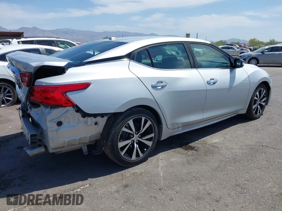 2017 Nissan Maxima SL with VIN 1N4AA6AP7HC442077, listed as a IAAI auction lot 42384490 with 101,385 mi miles and . Bid and sale history available at DreamBid. Image 4.