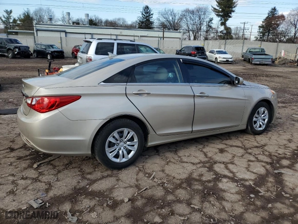 2011 Hyundai Sonata GLS with VIN 5NPEB4AC2BH287900, listed as a Copart auction lot 41575545 with 0 mi miles and Salvage Title. Bid and sale history available at carsss.com. Image 3.