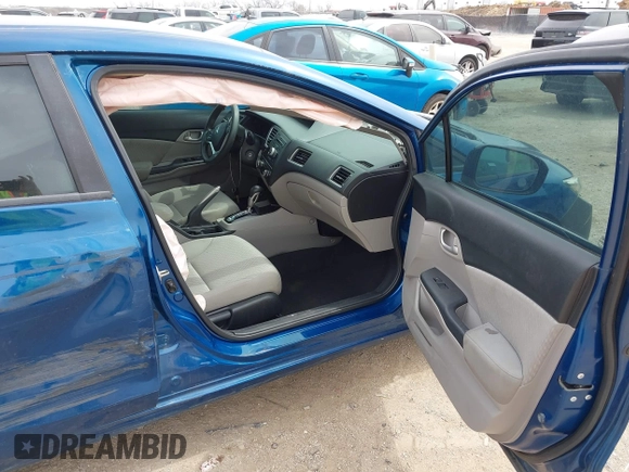 2014 Honda Civic Sedan LX with VIN 2HGFB2F54EH514327, listed as a IAAI auction lot 41781065 with 181,055 mi miles. Bid and sale history available at carsss.com. Image 5.