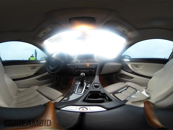 2013 BMW 6 Series 650i with VIN WBAYM9C53DDW20145, listed as a IAAI auction lot 42039618 with 66,684 mi miles and . Bid and sale history available at carsss.com. Image 20.