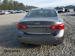 2015 Infiniti Q50 Premium with VIN JN1BV7AP3FM340598, listed as a Copart auction lot 50459855 with 104,938 mi miles and Salvage Title. Bid and sale history available at carsss.com. Image 6.