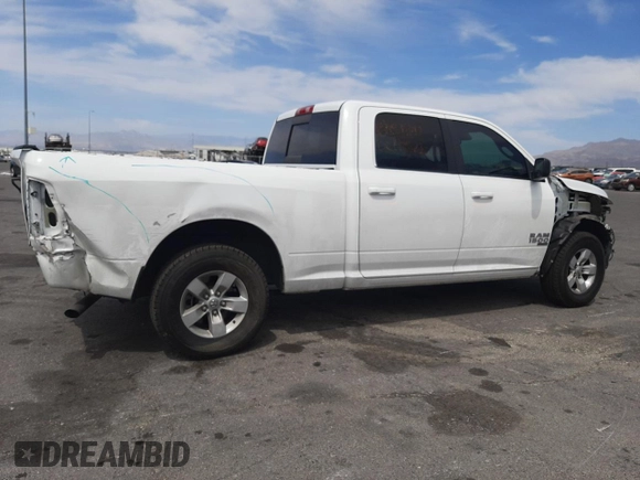 2019 Ram 1500 Lone Star with VIN 1C6RR6TT8KS689337, listed as a Copart auction lot 58378655 with 36,946 mi miles and Salvage title. Bid and sale history available at DreamBid. Image 3.