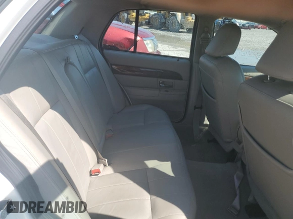 2008 Mercury Grand Marquis LS z VIN 2MEFM75V78X601929, wystawiony jako Copart lot #52130555 z przebiegiem 79 500 mil mil oraz Szkody całkowita. Historia ofert i sprzedaży dostępna na DreamBid. Obrazek 10.