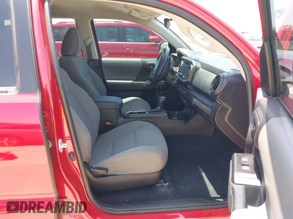 2022 Toyota Tacoma SR with VIN 3TYAX5GN6NT060646, listed as a IAAI auction lot 42186513 with 46,735 mi miles and . Bid and sale history available at DreamBid. Image 5.