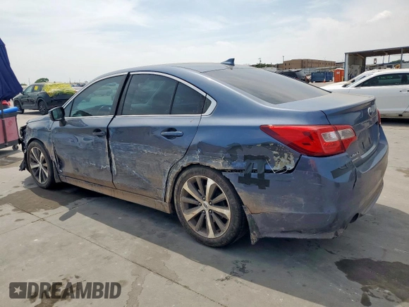 2017 Subaru Legacy Limited with VIN 4S3BNEN60H3029786, listed as a Copart auction lot 53512505 with 83,211 mi miles and Salvage Title. Bid and sale history available at carsss.com. Image 2.