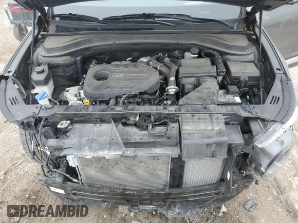 2019 Hyundai Santa Fe Ultimate with VIN 5NMS53AA1KH102042, listed as a Copart auction lot 85954374 with 23,077 mi miles and Salvage Title. Bid and sale history available at carsss.com. Image 12.