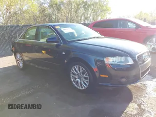 2008 Audi A4 2.0T z VIN WAUDF78E38A135209, wystawiony jako IAAI lot #42019481 z przebiegiem 133 240 mil mil oraz . Historia ofert i sprzedaży dostępna na DreamBid. Obrazek 1.