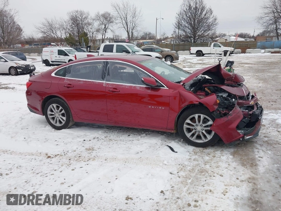 2018 Chevrolet Malibu LT with VIN 1G1ZD5ST8JF271542, listed as a IAAI auction lot 40976498 with 102,816 mi miles. Bid and sale history available at carsss.com. Image 13.