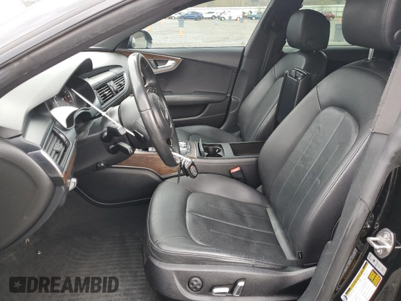 2016 Audi A7 3.0 Premium Plus with VIN WAUWGAFC6GN017375, listed as a Copart auction lot 51098755 with 124,704 mi miles and Salvage Title. Bid and sale history available at carsss.com. Image 7.