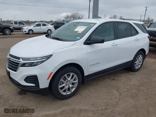 2024 Chevrolet Equinox LS with VIN 3GNAXHEG7RL368557, listed as a IAAI auction lot 41480818 with 12,768 mi miles. Bid and sale history available at carsss.com. Image 17.