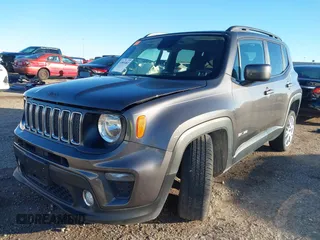 2020 Jeep Renegade Latitude with VIN ZACNJABB8LPL25157, listed as a IAAI auction lot 41065402 with 64,982 mi miles. Bid and sale history available at carsss.com. Image 18.