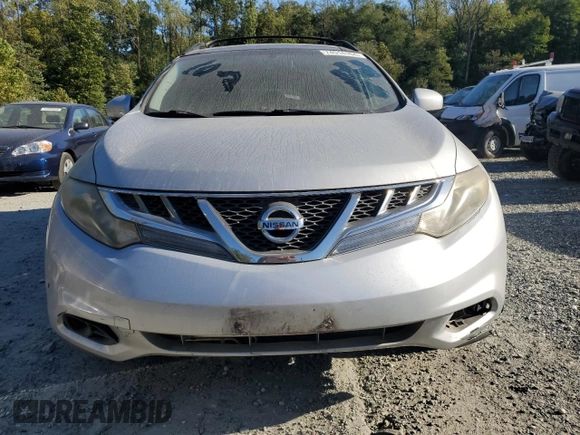 2012 Nissan Murano SL with VIN JN8AZ1MW0CW214619, listed as a Copart auction lot 74514164 with 0 mi miles and Salvage Title. Bid and sale history available at carsss.com. Image 5.