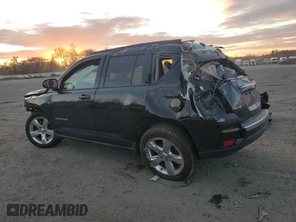 2015 Jeep Compass Limited with VIN 1C4NJDCB9FD258008, listed as a Copart auction lot 88631905 with 0 mi miles and Clean Title. Bid and sale history available at carsss.com. Image 2.