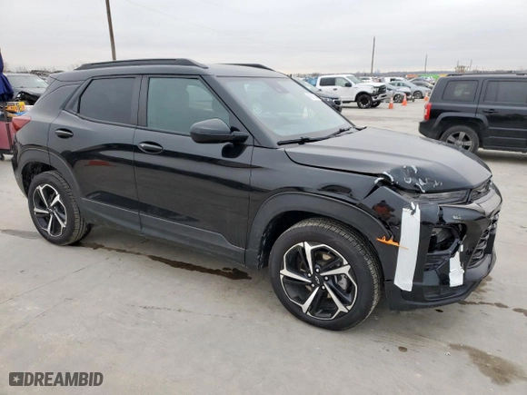 2022 Chevrolet TrailBlazer RS with VIN KL79MTSL3NB042112, listed as a Copart auction lot 45961745 with 84,675 mi miles and Clean Title. Bid and sale history available at carsss.com. Image 4.