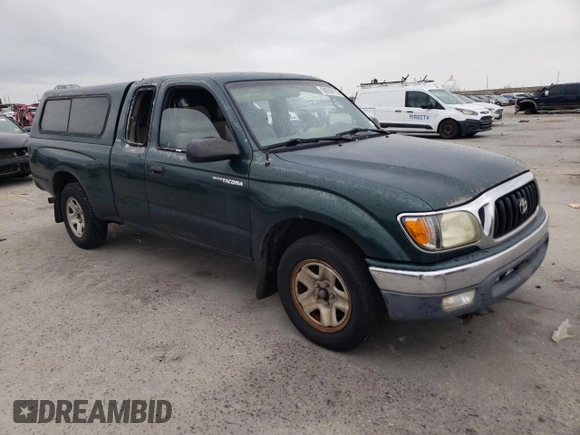2002 Toyota Tacoma with VIN 5TEVL52N12Z886156, listed as a Copart auction lot 58209115 with 239,882 mi miles and Clean title. Bid and sale history available at DreamBid. Image 4.