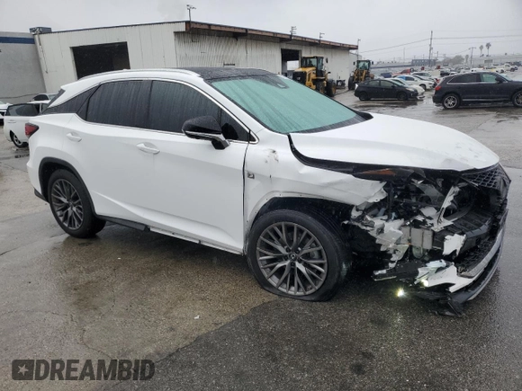 2021 Lexus RX with VIN 2T2YZMDA0MC261123, listed as a Copart auction lot 49236205 with 45,076 mi miles and Salvage Title. Bid and sale history available at carsss.com. Image 4.