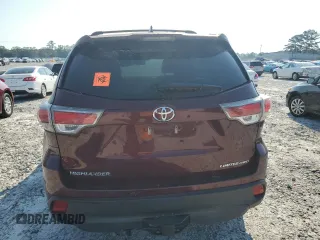 2015 Toyota Highlander Limited с VIN 5TDDKRFH3FS151806, выставлен на аукционе Copart как лот 61661905 с пробегом 32 370 миль миль и Списание • Salvage title. История ставок и продаж доступна на DreamBid. Изображение 6.