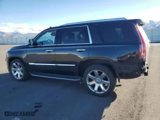 2019 Cadillac Escalade Luxury with VIN 1GYS4BKJ2KR277708, listed as a Copart auction lot 80950244 with 194,771 mi miles and Salvage Title. Bid and sale history available at carsss.com. Image 2.
