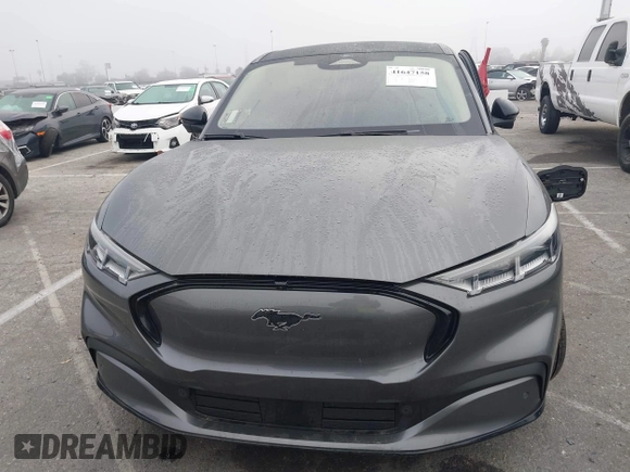 2023 Ford Mustang Mach-E Premium with VIN 3FMTK3R79PMA55736, listed as a IAAI auction lot 41647158 with 13,685 mi miles and . Bid and sale history available at DreamBid. Image 12.