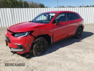 2024 Honda HR-V Sport with VIN 3CZRZ2H5XRM733525, listed as a Copart auction lot 48410825 with 19,376 mi miles and Clean Title. Bid and sale history available at carsss.com. Image 1.