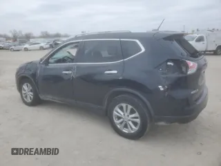 2016 Nissan Rogue SV with VIN KNMAT2MV2GP658479, listed as a Copart auction lot 44925995 with 92,788 mi miles and Salvage Title. Bid and sale history available at carsss.com. Image 2.