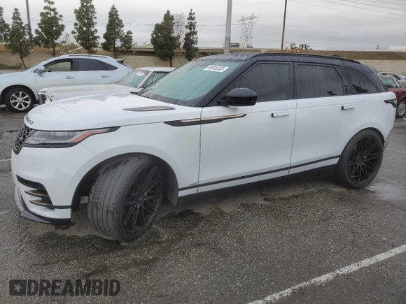 2020 Land Rover Range Rover Velar R-Dynamic S with VIN SALYK2FVXLA289875, listed as a Copart auction lot 48615355 with 60,654 mi miles and Clean title. Bid and sale history available at DreamBid. Image 1.